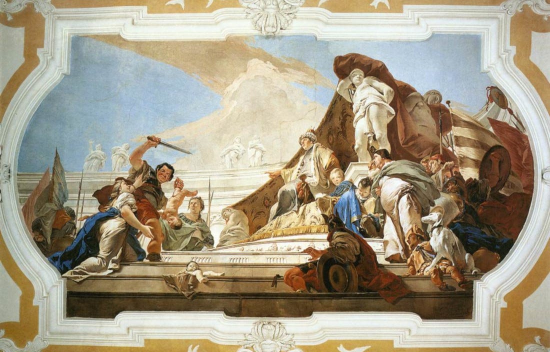 Giovanni Battista Tiepolo: The Judgment of Solomon