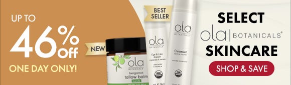 Get up to 46% Off on Select Ola Skincare Get up to 46% Off on Select Ola Skincare