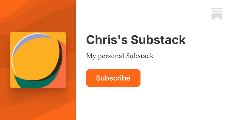 Substack Code Book Chris's Substack | Substack