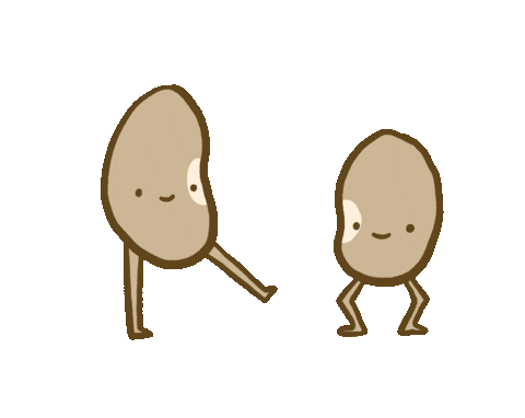 Beans Dancing Sticker