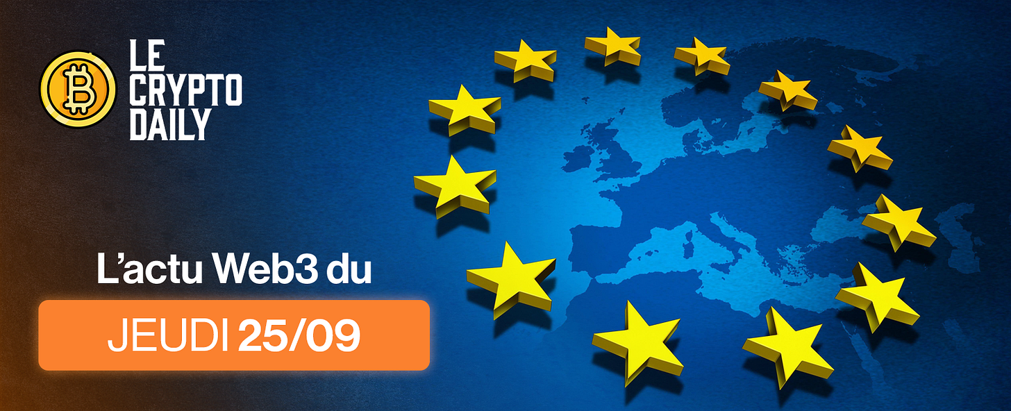 🇪🇺 - 9 banques préparent un stablecoin en euro ! – 25/09/2025