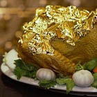 This Golden Thanksgiving Dinner is $181,000