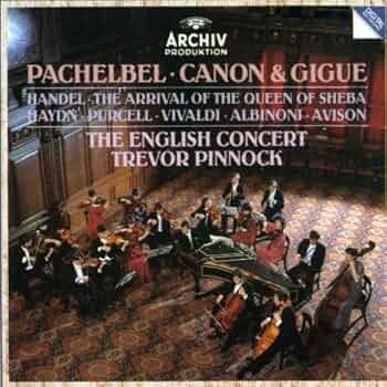 Baroque Orchestral Works (Pachelbel: Canon & Gigue; etc) /Pinnock by Johann  Pachelbel (1985-10-01) - Amazon.com Music