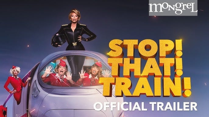 STOP! THAT! TRAIN! Poster. For Review Purposes only.