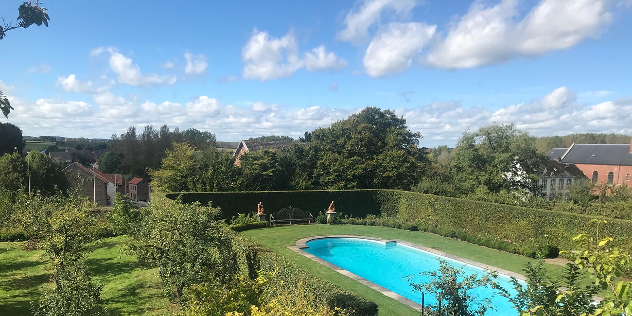Summer visit to Château Hex