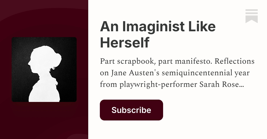 An Imaginist Like Herself | Sarah Rose Kearns | Substack