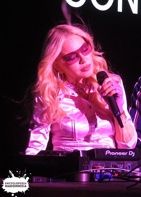 Madonna at Knockdown Center on July 11, 2026