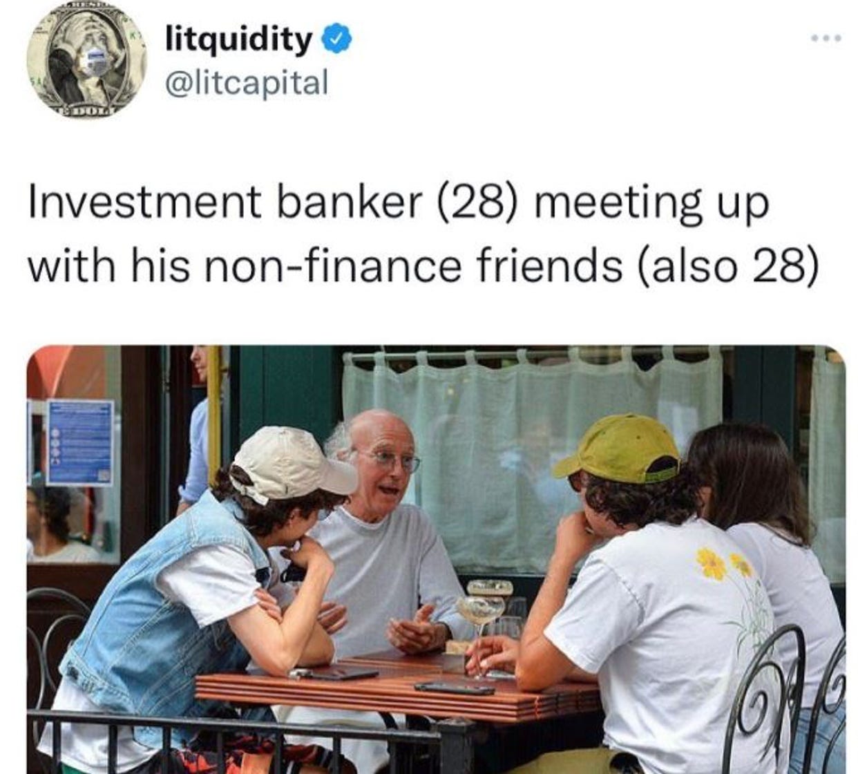 Banking associate sacrifices $400k & 80 hour weeks for memes