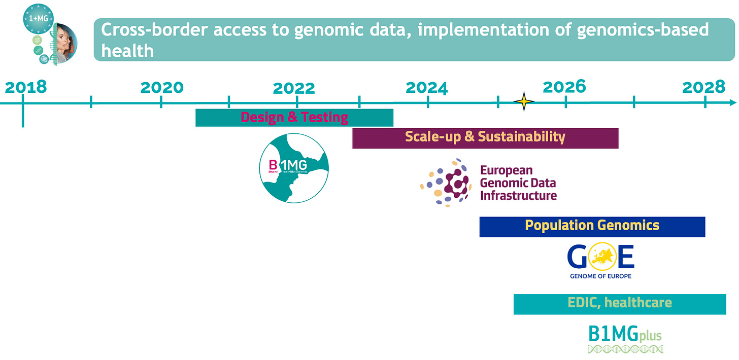 About the 1+MG framework