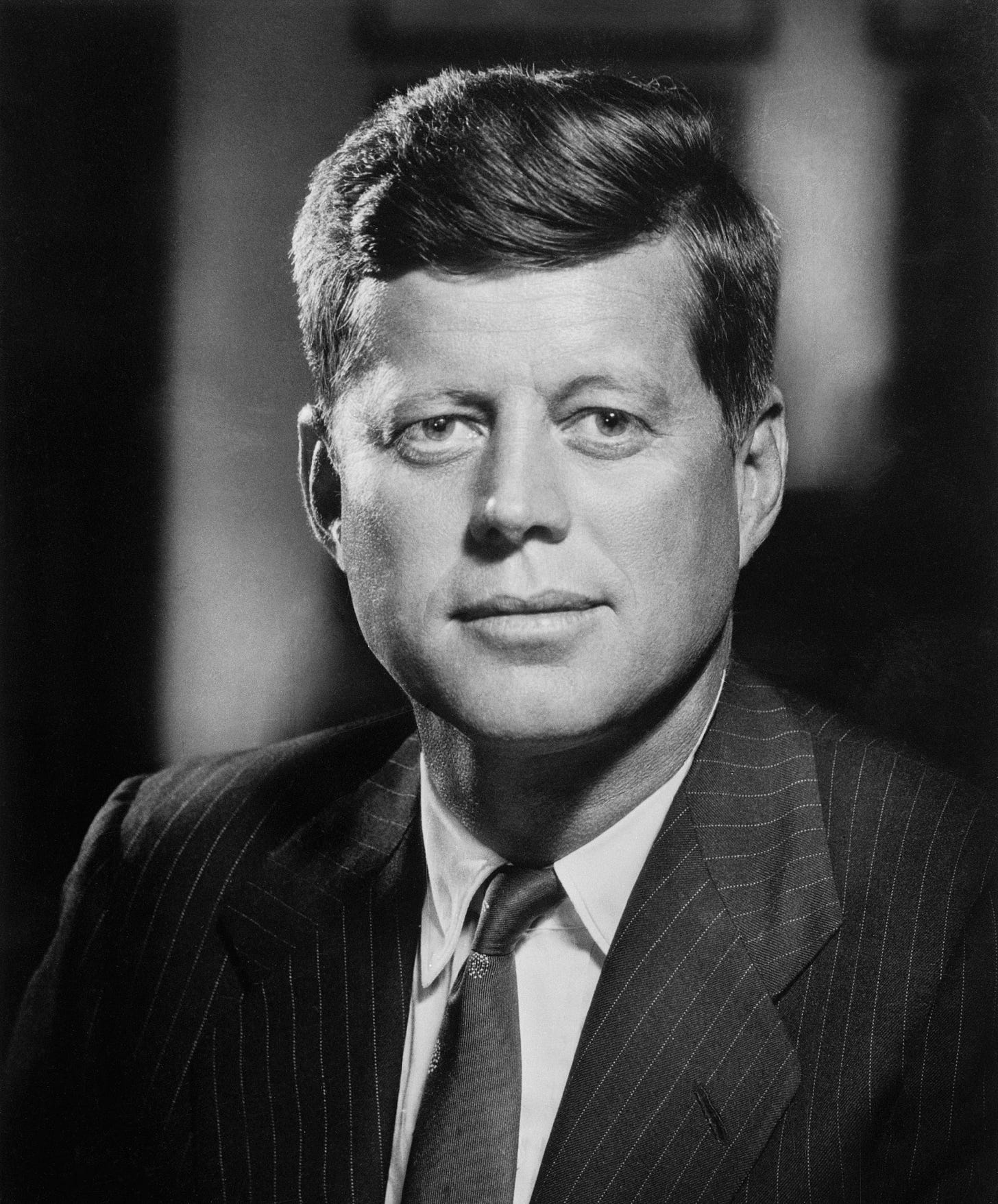 John Fitzgerald Kennedy Portrait Historical Photograph (1962) - 17" X ...