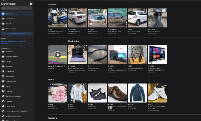 Marketplaces in Facebook are becoming a key driver for local e-commerce