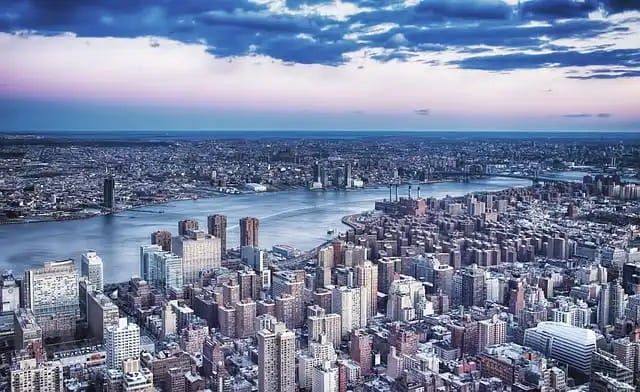 Foto de la ciudad de Nueva York Foto de la ciudad de Nueva York