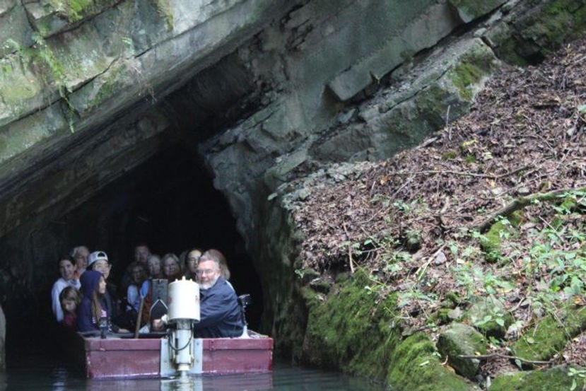 New entrance to Penn's Cave