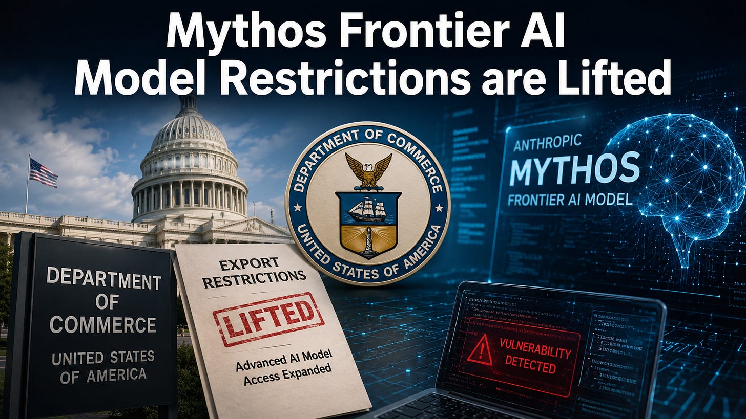 Mythos Frontier AI Model Restrictions Are Lifted