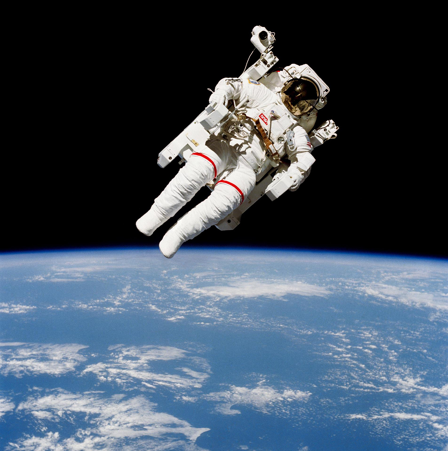 The Iconic Photos from STS-41B: Documenting the First Untethered Spacewalk - NASA The Iconic Photos from STS-41B: Documenting the First Untethered Spacewalk - NASA