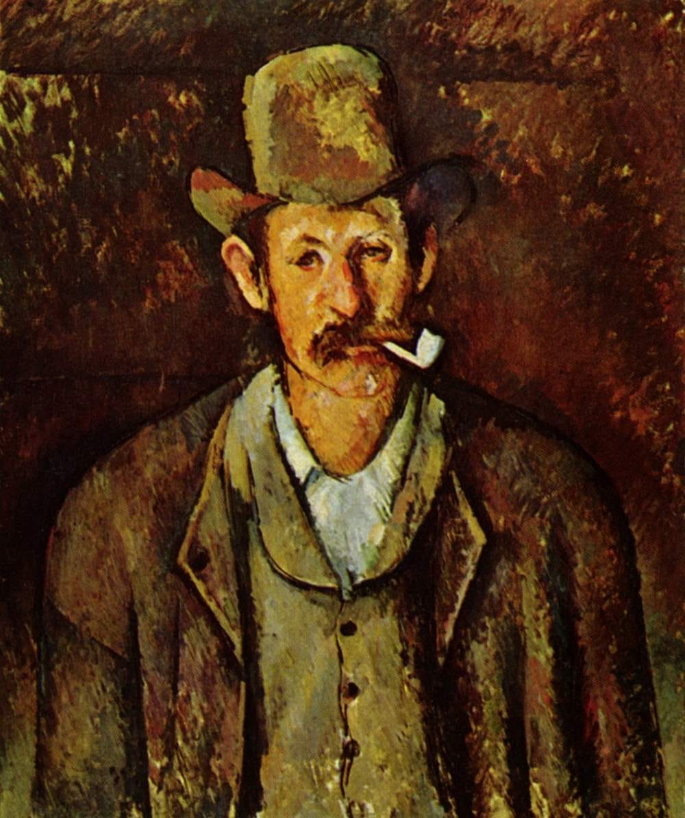 Paul Cezanne, Man with a Pipe, study for The Card Players. Courtauld Gallery, London. Paul Cezanne, Man with a Pipe, study for The Card Players. Courtauld Gallery, London.