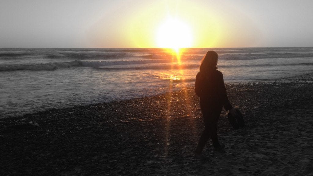 Sunset beach walk the day before Chelsea's birthday. Sunset beach walk the day before Chelsea's birthday.