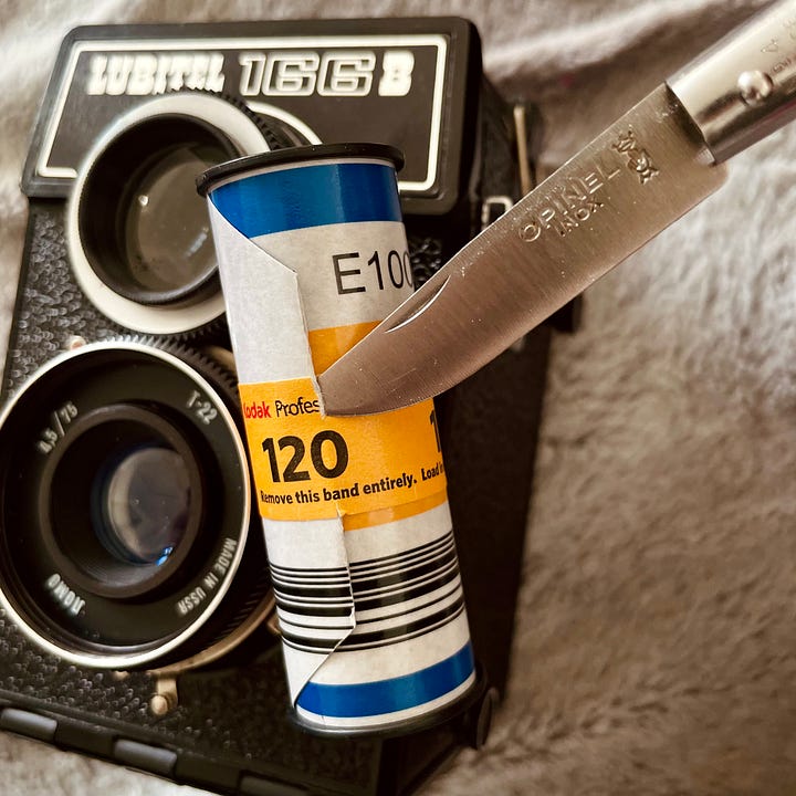 Kodak Ektachrome 120 film