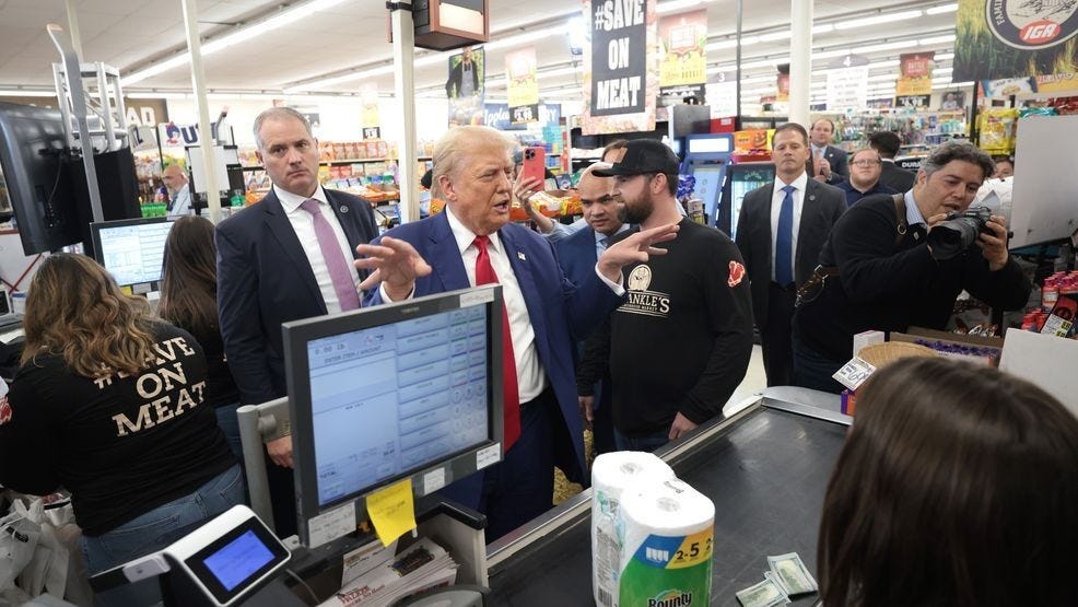 Trump gives Pennsylvania mom $100 for groceries, promises economic relief  if elected