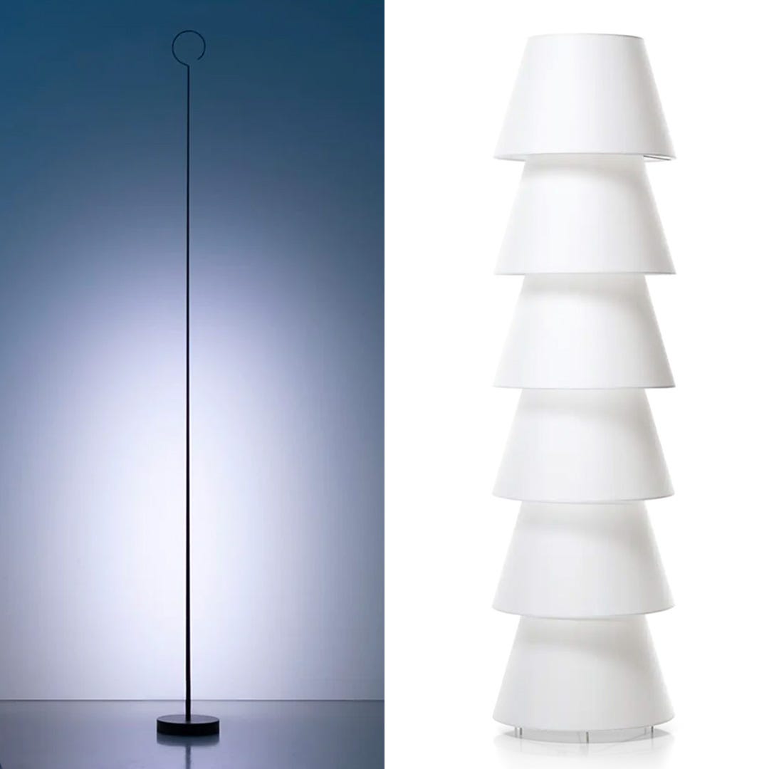 Anima Floor Light by Davide Groppi | Set Up Shades Floor Light by Moooi