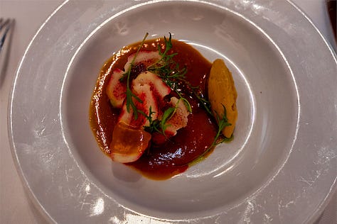 Some of his vegetarian dishes