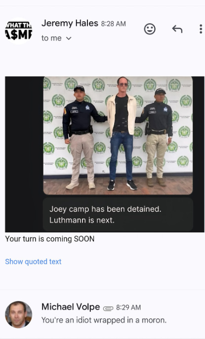 Federal Court Boogeyman Backfire: INTERPOL clears Joey Camp, shredding Danesh Noshirvan’s lawsuit narrative in Fort Myers federal court.