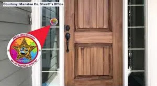 New Sticker Program Helps Manatee County Deputies Respond With Care