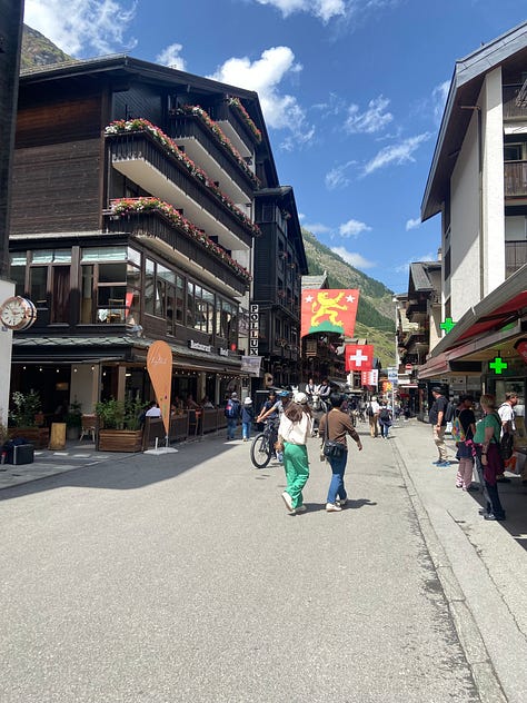 Pictures of Zermatt after the sun came out