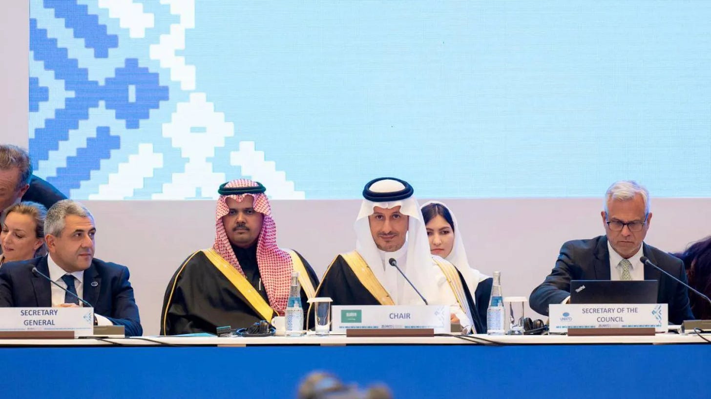 السعودية تستضيف اجتماعات الجمعية العامة للسياحة العالمية 2025 السعودية تستضيف اجتماعات الجمعية العامة للسياحة العالمية 2025
