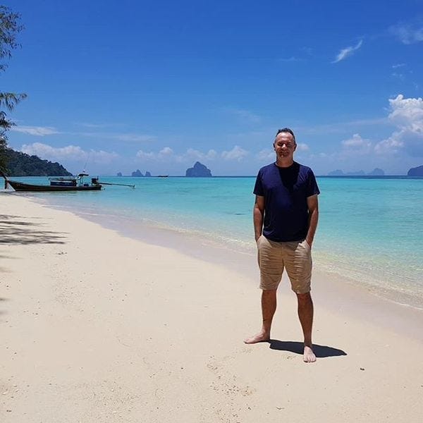 Beach break at Koh Kradan, Thailand.