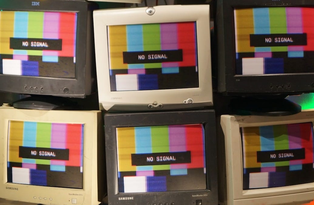 assorted CRT monitor