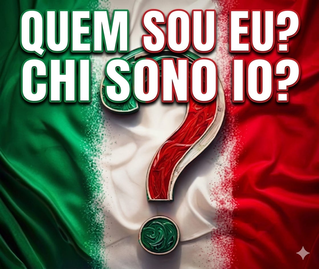 Quem sou eu? / Chi sono io?