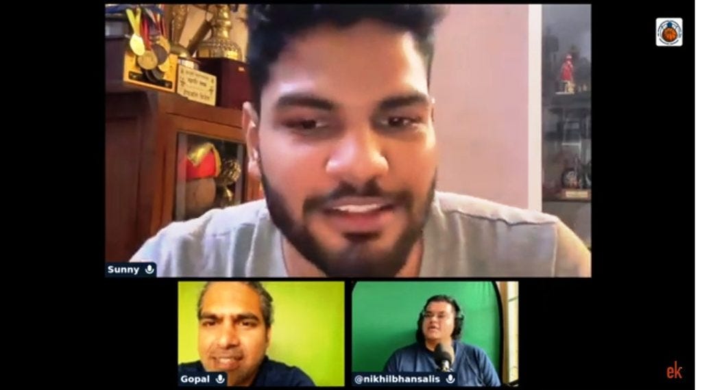 Sunny Bhandarkar EPBL Season 1 dates announcement on the Desi Ballers Show Sunny Bhandarkar EPBL Season 1 dates announcement on the Desi Ballers Show