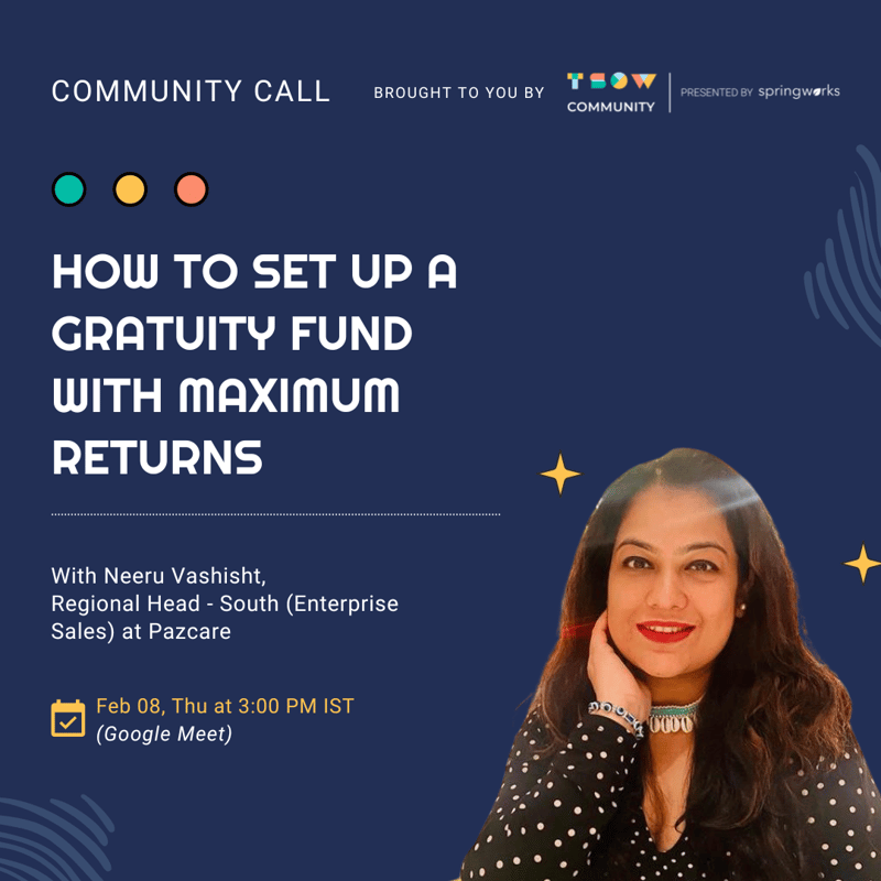 Cover Image for How to Set Up a Gratuity Fund with Maximum Returns