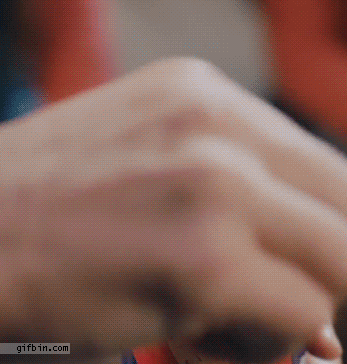 puppy emerging GIF