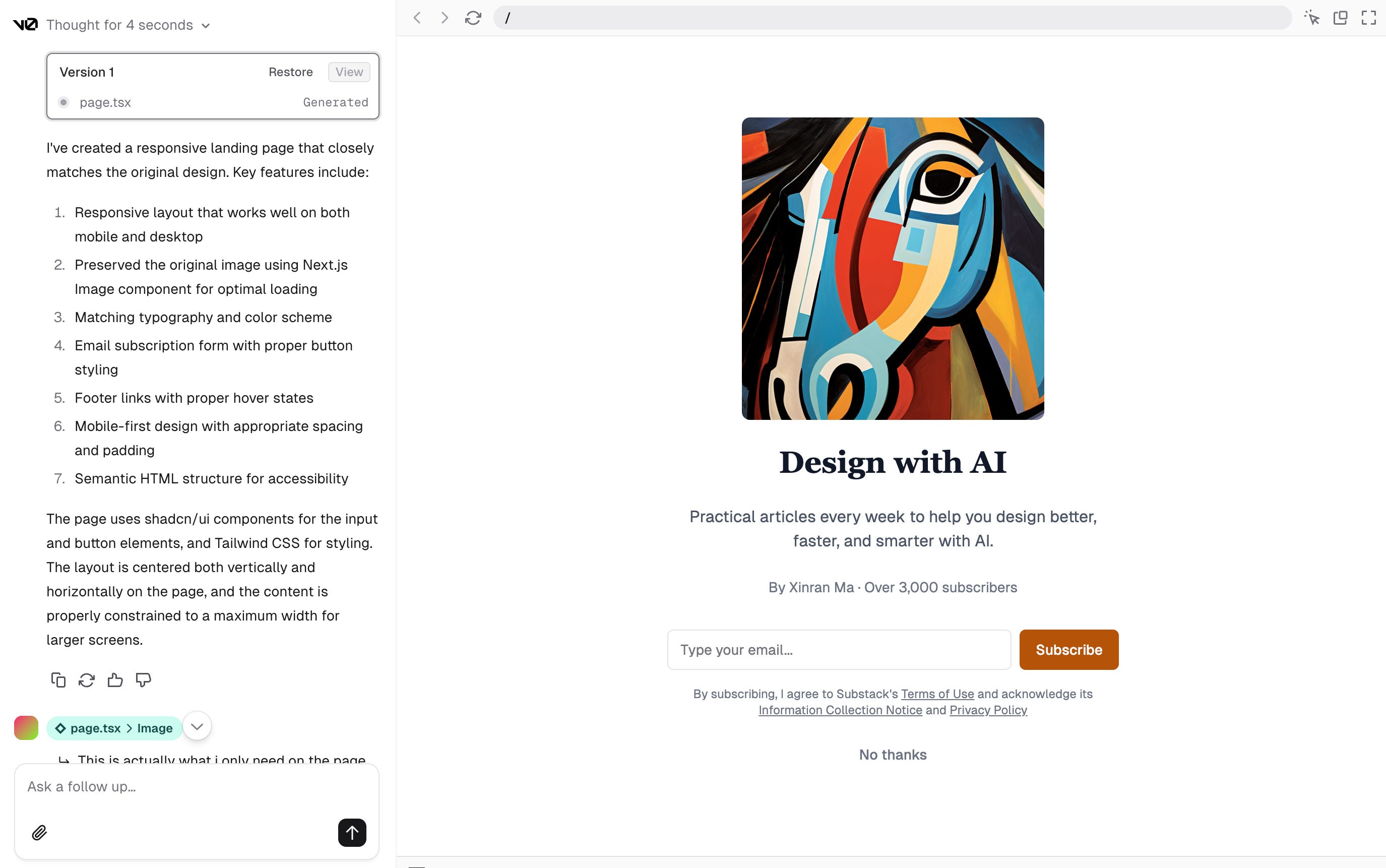 V0 Crash Course: Tips and Tricks for AI Prototyping