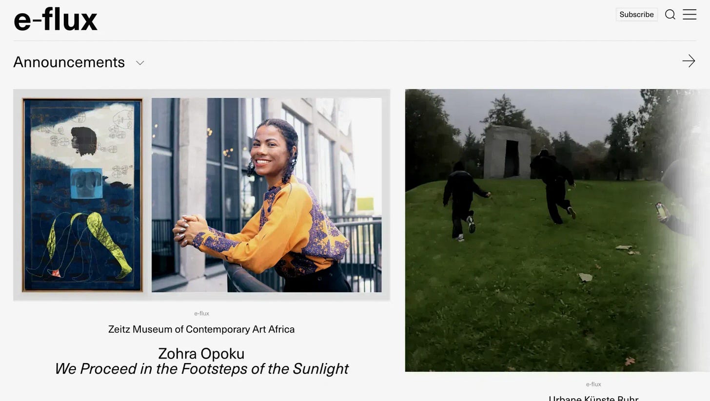 E-flux and the Return of the Peters