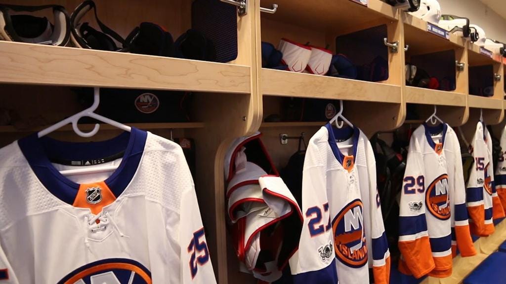See the Islanders New Locker Room