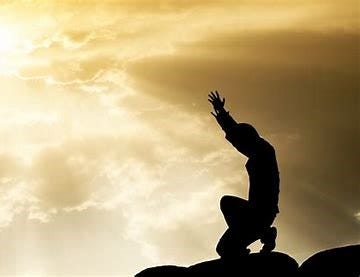 hands up in prayer 