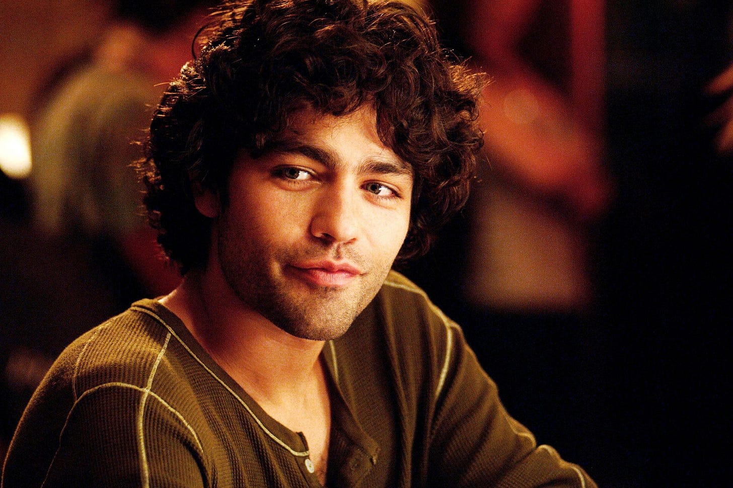 Adrian Grenier as Nate in The Devil Wears Prada.
