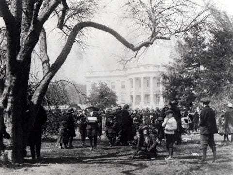Origins of the White House Easter Egg Roll - Photo 1 Origins of the White House Easter Egg Roll - Photo 1