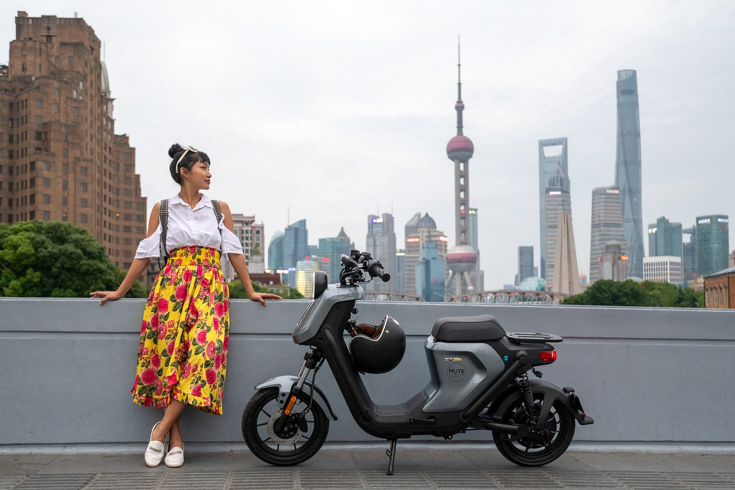 Getting an Electric Scooter in Shanghai — Genie Yip