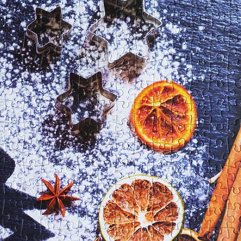 Enjoy Sweet Christmas Baking Jigsaw Puzzle