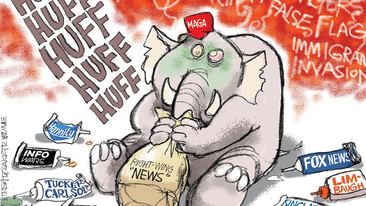 Talking with our MAGA family and friends, to save the republic from Trump  and his henchmen.