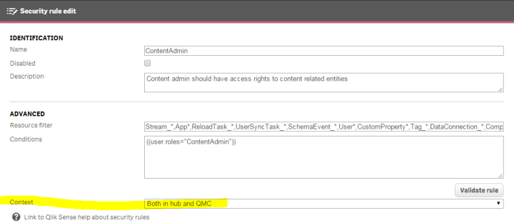 Qlik sense management console Qlik sense management console