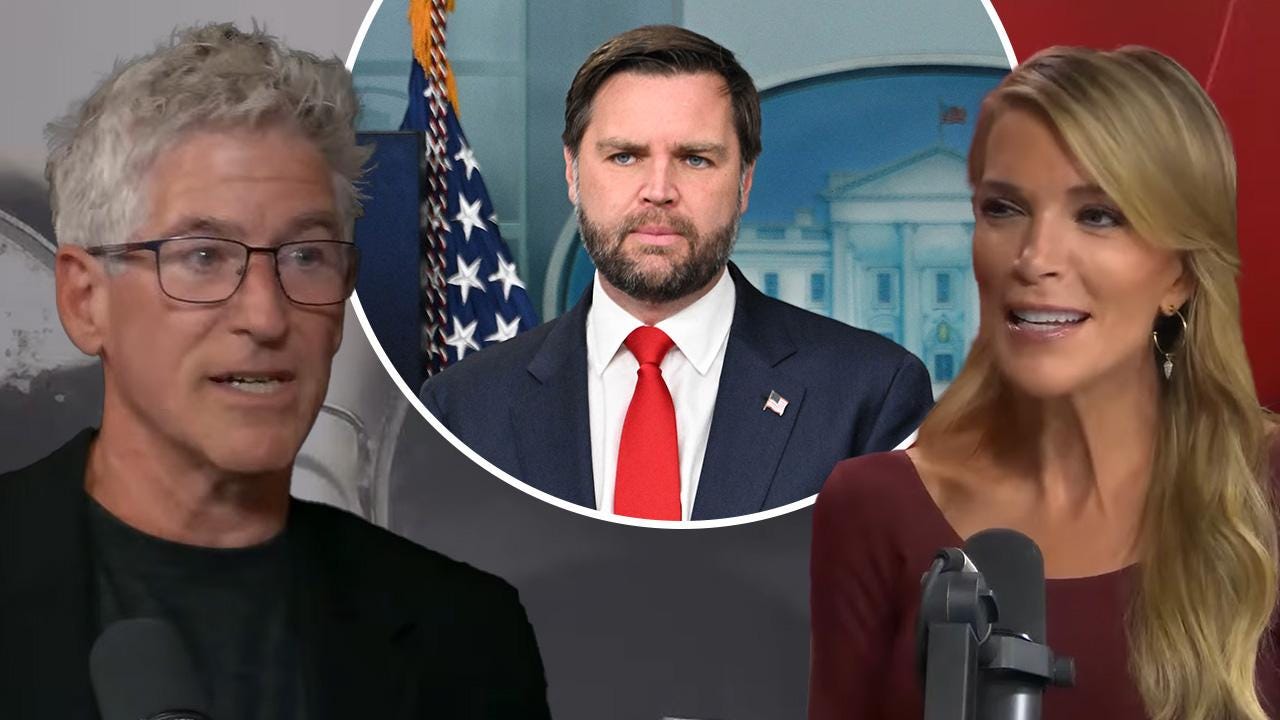 Sean O'Mara, JD Vance, Megyn kelly Sean O'Mara, JD Vance, Megyn kelly