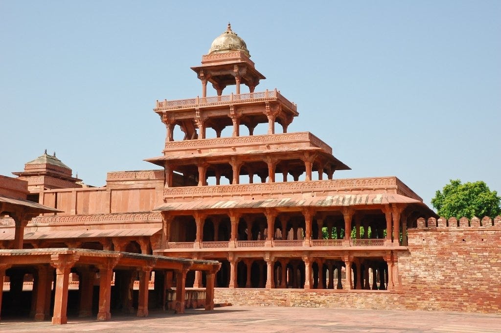 Visit the Royal Palaces including Panch Mahal Fatehpur Sikri
