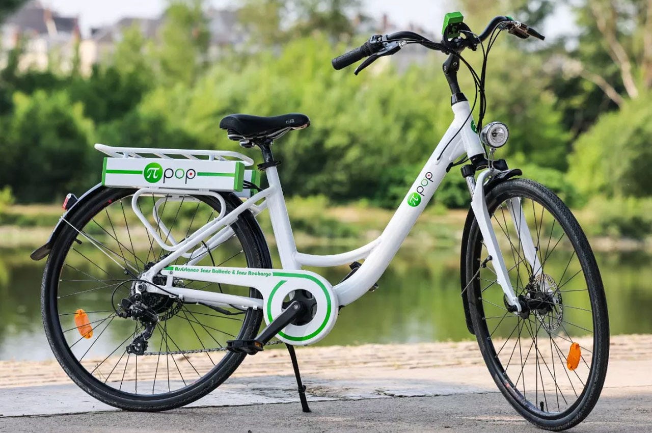 Pi-POP is battery-less e-bike which runs on rider's pedaling power that  recharges its supercapacitor - Yanko Design