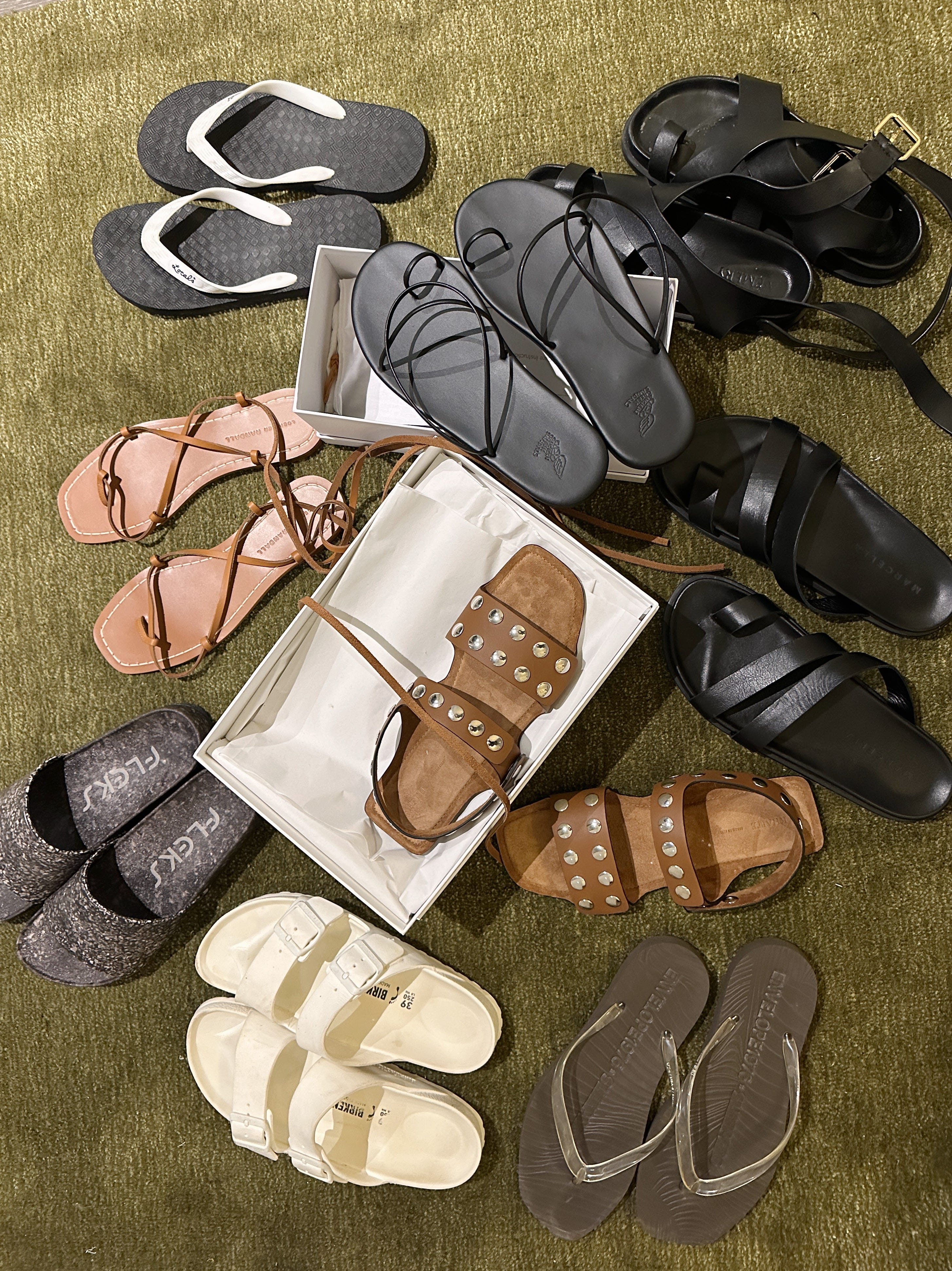 City Sandals - by Joyce Lee - TIME LESS