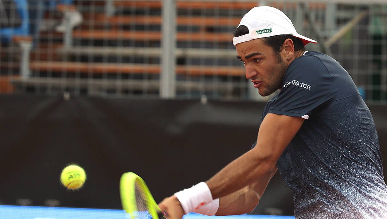 Matteo Berrettini ready to take on christian garin at munich open final 2019 Matteo Berrettini ready to take on christian garin at munich open final 2019